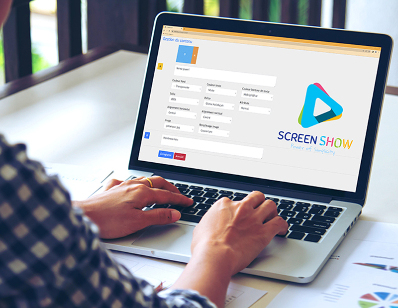 Logiciel affichage dynamique 100% web - ScreenShow